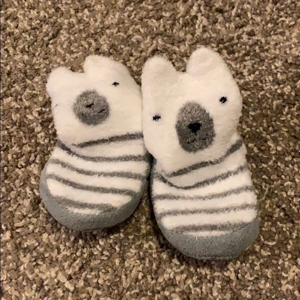 0-3 baby booties